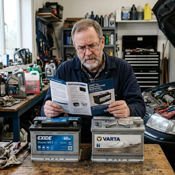 AGM im Vergleich zu anderen Batterien