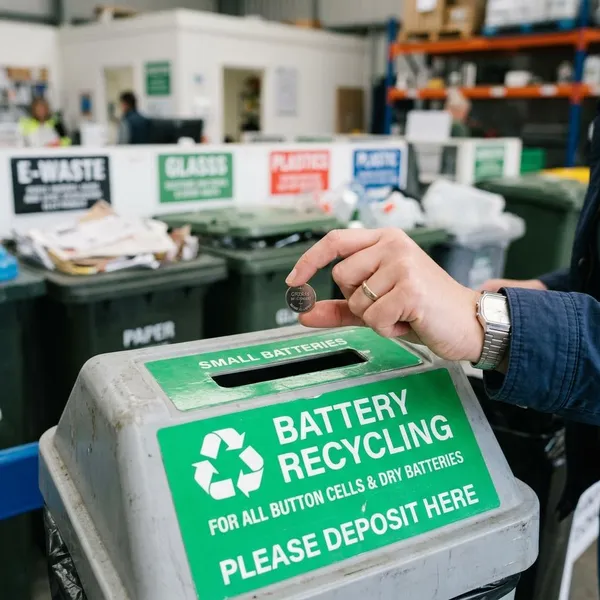 Uhrenbatterie richtig entsorgen