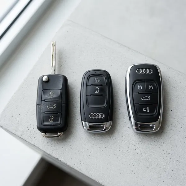audi schlüssel batterie wechseln