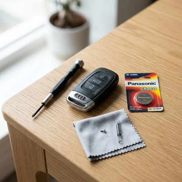 Welche Audi-Schlüsseltypen es gibt