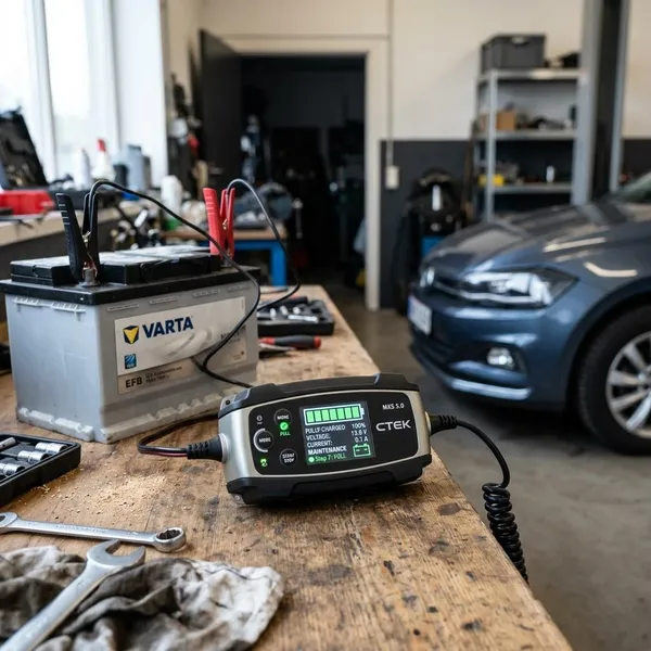 Warum die Ampere-Anzeige beim Laden sinkt