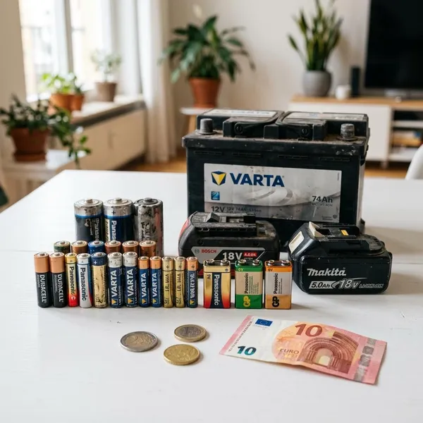 batterien entsorgen geld bekommen
