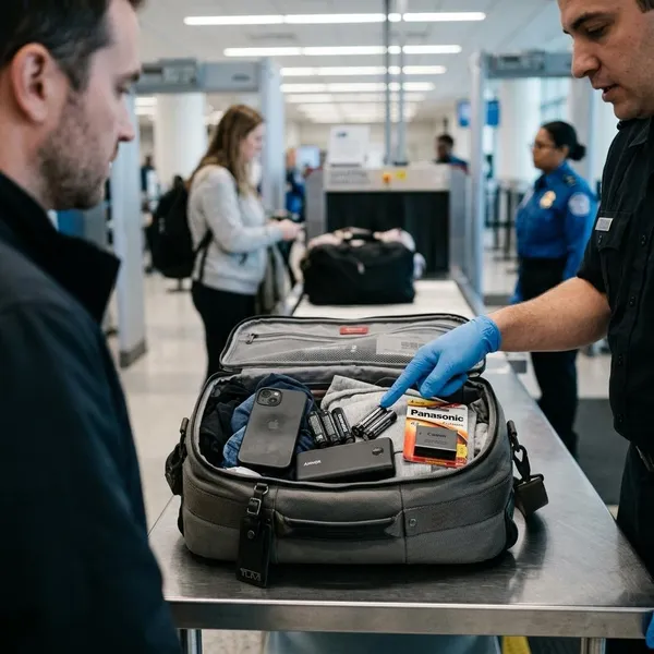 batterien handgepäck