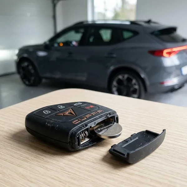 cupra schlüssel batterie wechseln