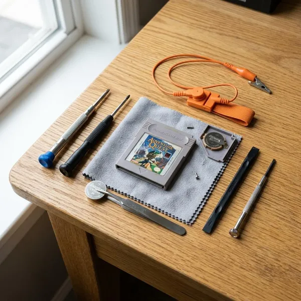 Werkzeug für den Batteriewechsel
