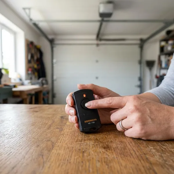 hörmann fernbedienung batterie wechseln