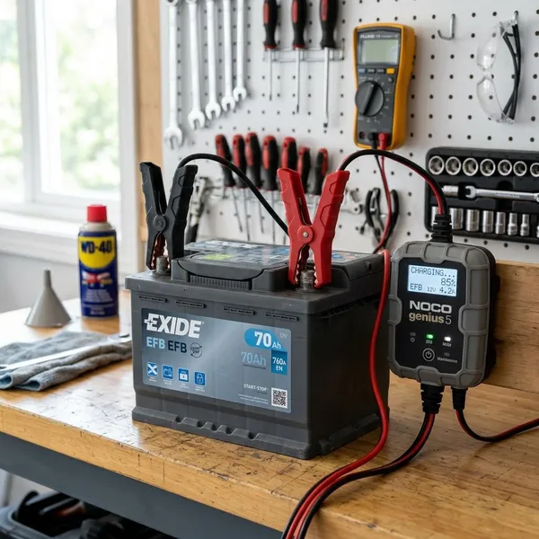 EFB Batterie richtig laden