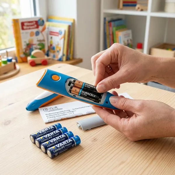 tiptoi stift batterien wechseln