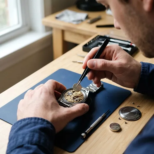 Uhr öffnen und Batterie wechseln Schritt für Schritt