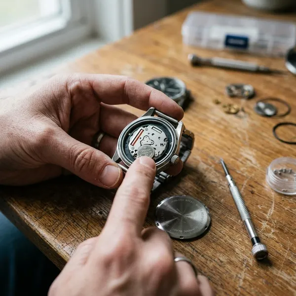 Wie ein Uhrwerk ohne Batterie läuft
