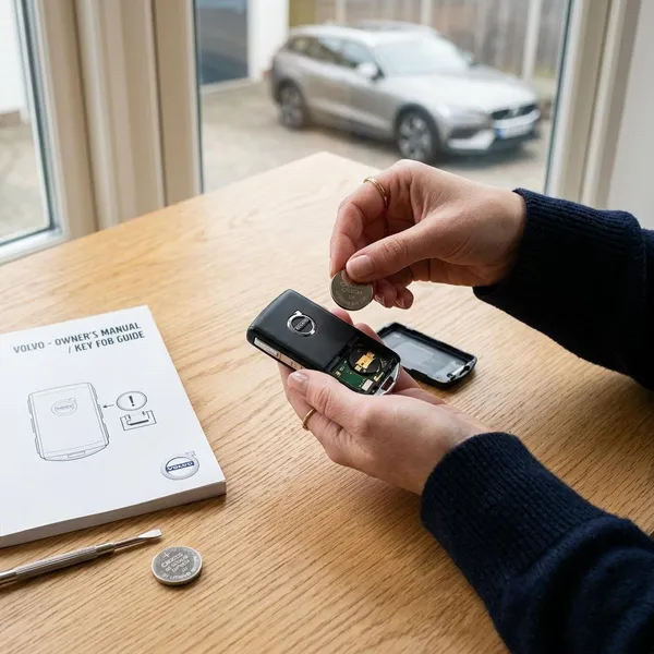 Volvo Schlüssel nach Batteriewechsel anlernen
