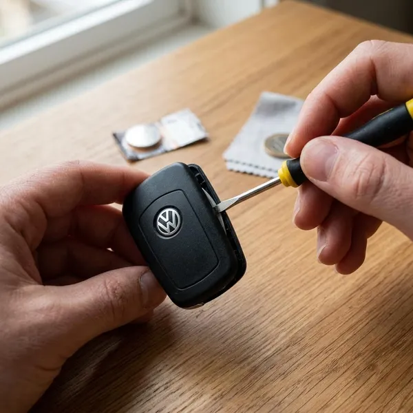 Welche Batterie in den VW Schlüssel gehört
