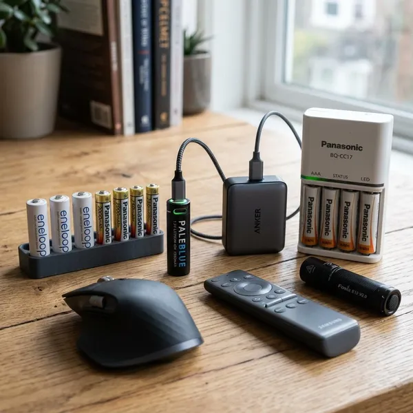Die besten wiederaufladbaren Batterien nach Einsatz